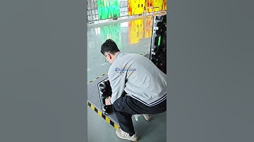 It is easy to install the rental LED display screen#leddisplay  #ledwall #eagerled#shorts #ledpanel
