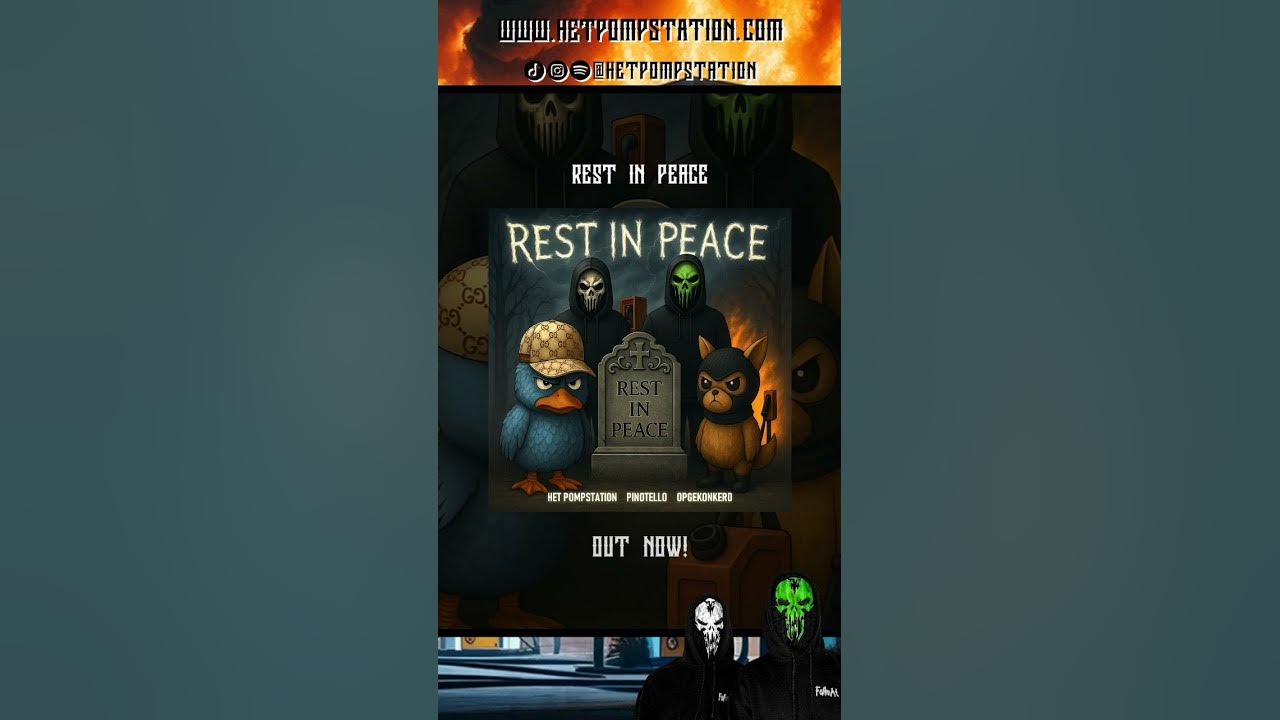 Time to close the coffin! Here's "Rest In Peace" by POMPIE, Piño and Konkie! Enjoy, mates! ⚰️🔥