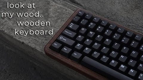 This Wooden Keyboard Slaps! WD75 V2 by Womier! (Full Review and Soundtest)