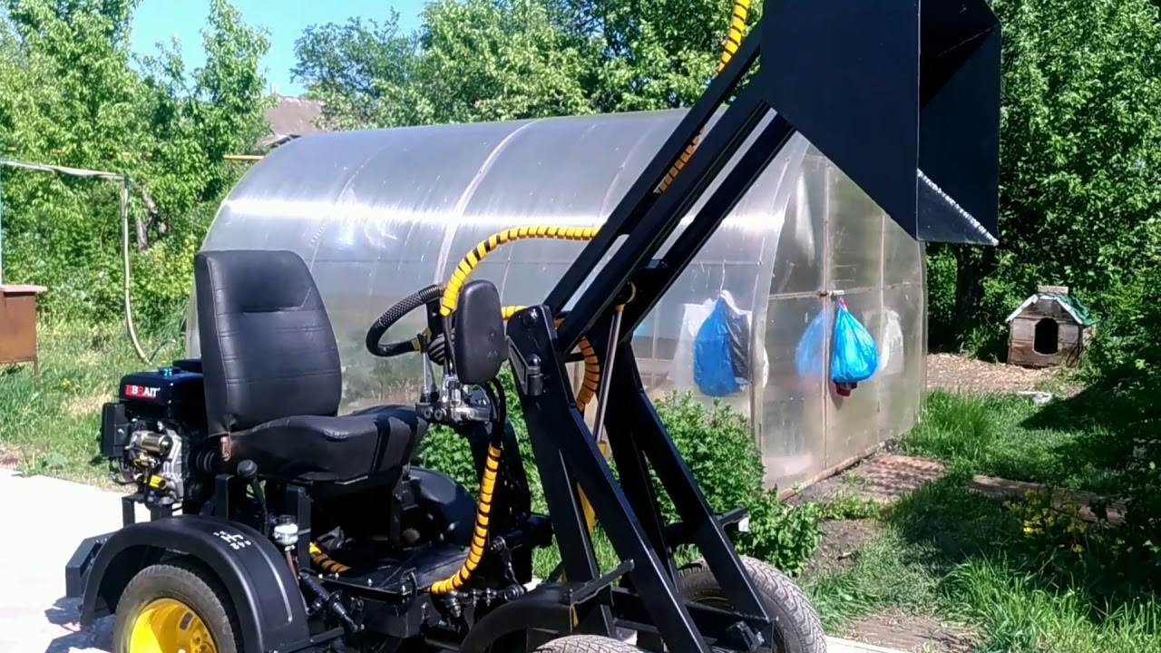 Мини погрузчик своими руками