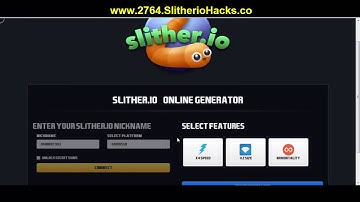 Slither.io Hack Bot and Cheats- Generate Lives, Speed, God Mode