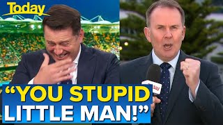 Karl Cant Stop Laughing As Tj Fires Up Over Afl Grand Final Today Show Australia