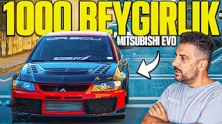 1000 Beygirlik Mitsubishi Evo Efsane Garajlar Serisi