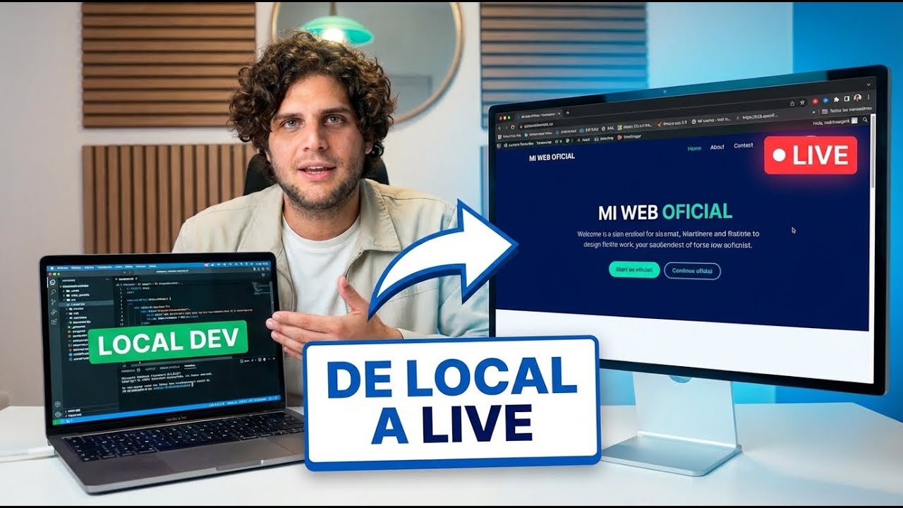 Así publico una web creada con IA: del prototipo al mundo real