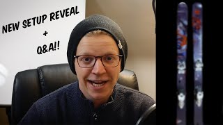 MY NEW SKI SETUP + Q&A!!!