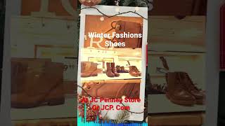 Winter Fashion Shoes at JC Penny store