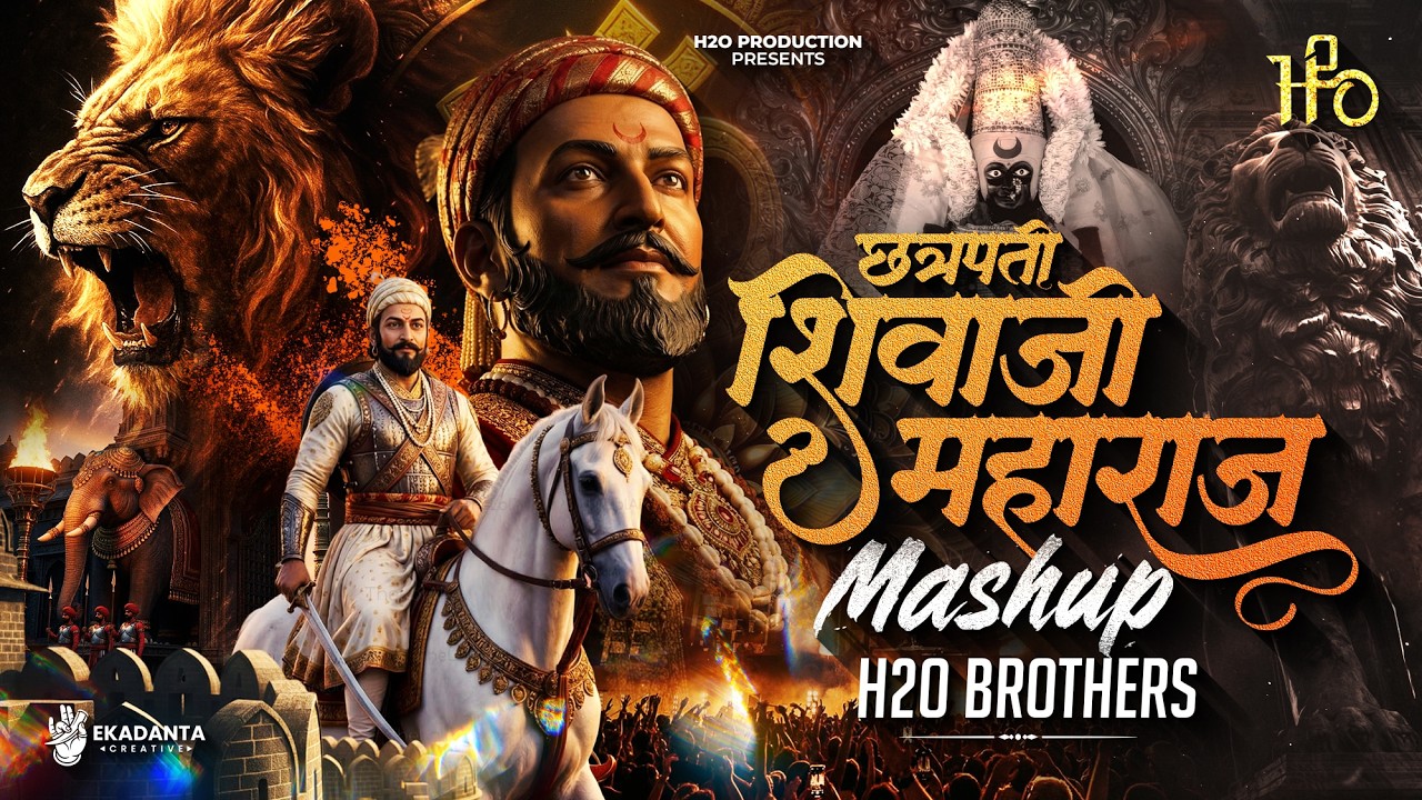Shivaji Maharaj DJ Song | Marathi Mashup | Shivjayanti Special Dj Song | H2O BROTHERS