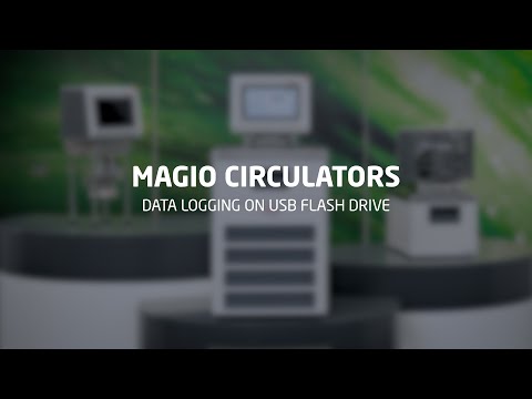 MAGIO - Data logging on usb flash drive | JULABO