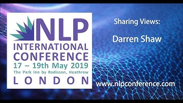 Darren Shaw 2018 NLP International Conference Testimonial