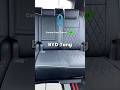 EKR Coverdream Black with White Trim Custom Rear Seat Covers for BYD Tang
