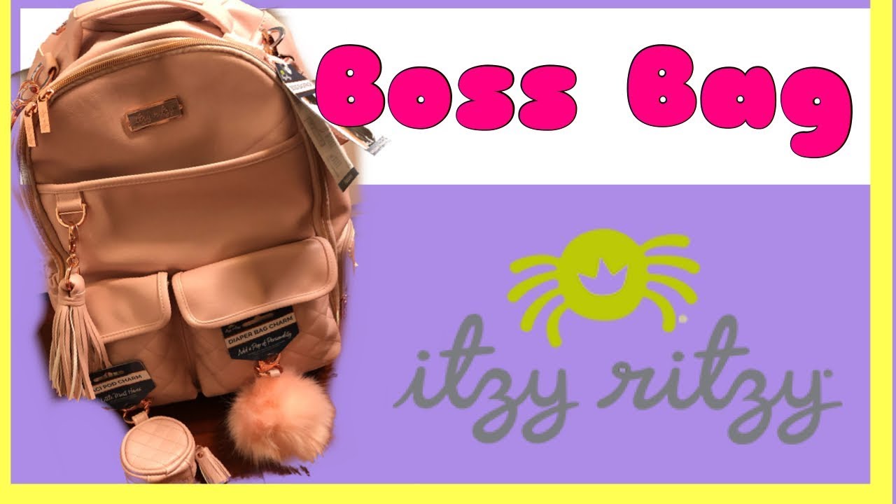 Itzy Ritzy Boss Diaper Bag Unboxing | Blush Crush
