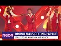 Bruno Mars to be honored with Strip parade, street dedication