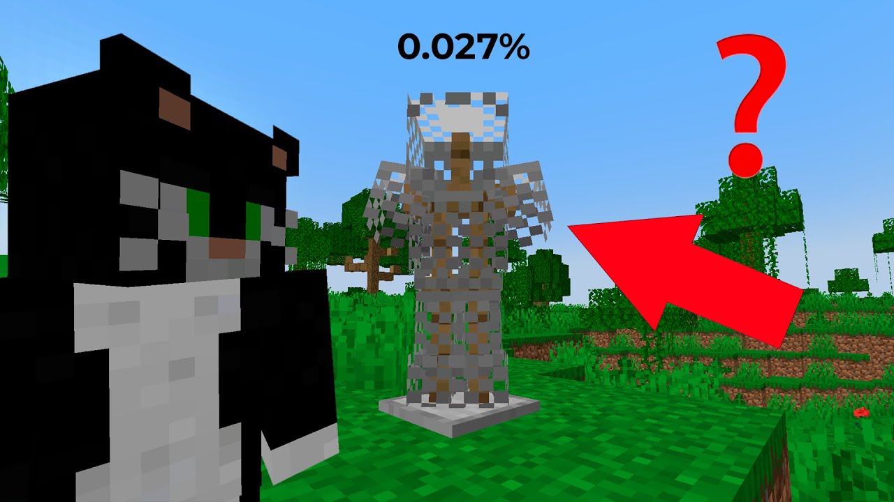 Minecraft Rarest Armor Speedrunning The RAREST Armour In Minecraft - YouTube
