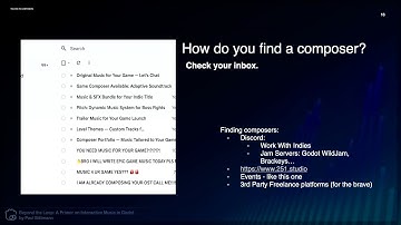 Paul Bittmann: Beyond the Loop: A Primer on Interactive Music in Godot #GodotFest2025