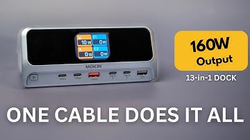 Can this Dock Power My Entire Home Office Setup? Mokin 13-in-1