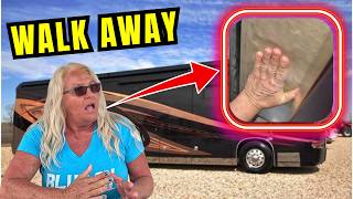 HIDDEN ROT in a LUXURY RV?! 2015 Entegra Cornerstone. They Almost Bought THIS.... BIG Mistake!