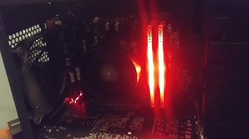 Quick shot of TFORCE Delta RGB Ram for website review