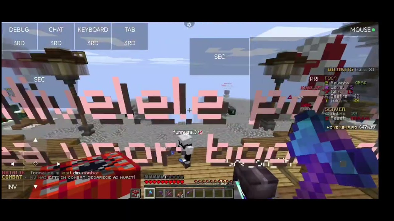 Azi mă joc honeysmp