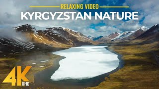 Virgin Nature of Kyrgyzstan in 4K - Scenic Landscapes of Tien Shan Mountains - Relaxation Video