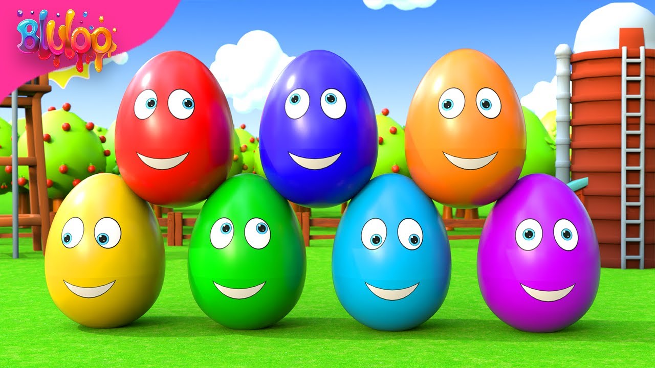 Παρακολούθηση Colorful Eggs | Learning Colors Song | BluLoo Nursery Rhymes & Kids Songs στο YouTube Παρακολούθηση Colorful Eggs | Learning Colors Song | BluLoo Nursery Rhymes & Kids Songs στο YouTube