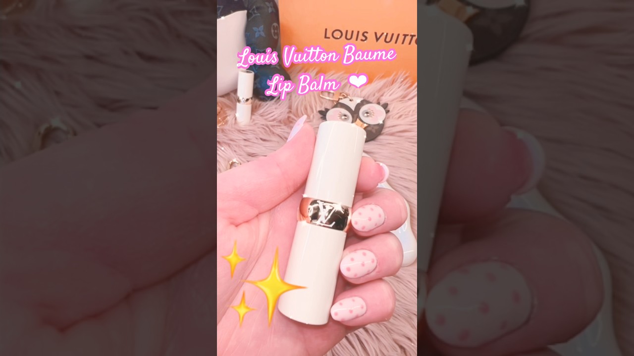@louisvuitton Baume Lip Balm | Unboxing On My Channel ❤︎ #LouisVuitton #Beauty #luxury #lipstick
