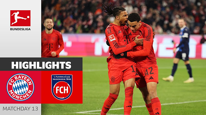 Magic-Musiala-Brace! | FC Bayern München - 1. FC Heidenheim 1846 4-2 | Highlights | Matchday 13