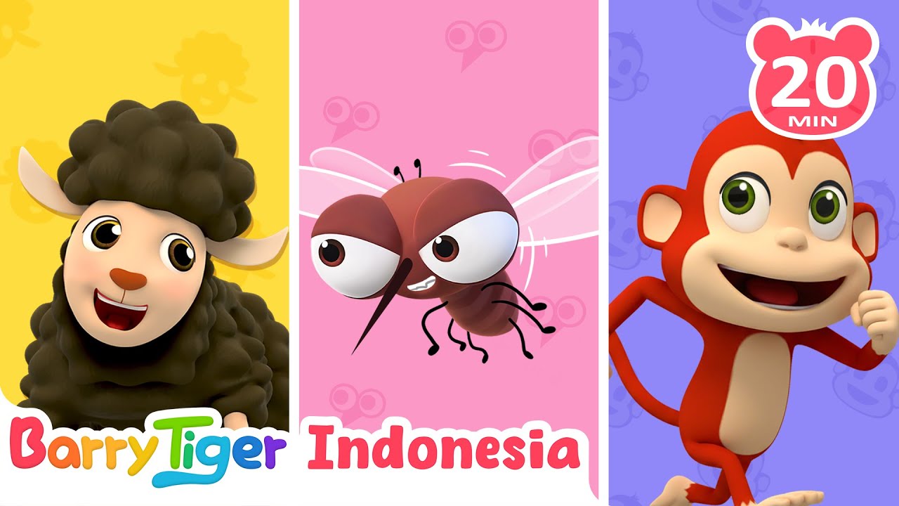Bernyanyi dan Belajar tentang Domba 🐑 | Lagu Hewan & Lagu Anak | BarryTiger