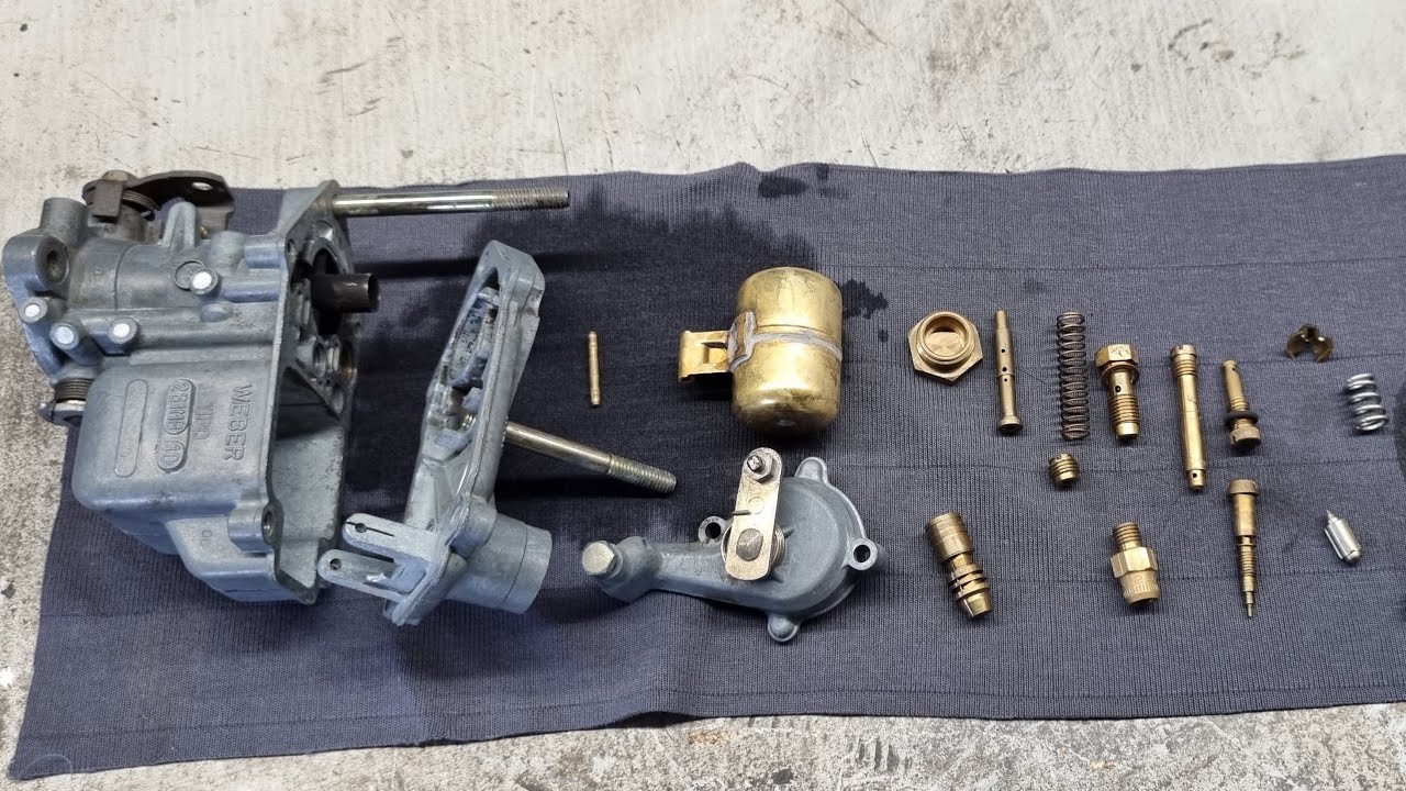 Weber 26IMB carburetor rebuild, Fiat 500 Classic - Part 6