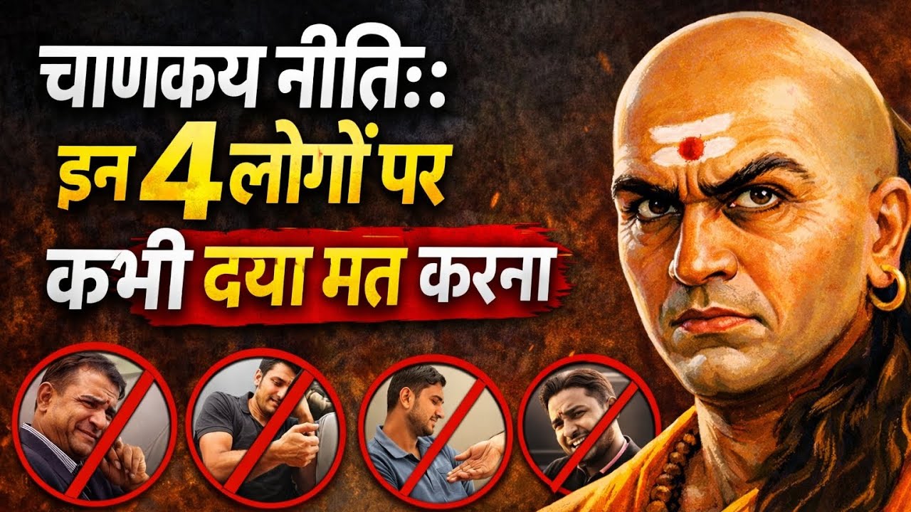 चाणक्य नीति: इन 4 लोगों पर कभी दया मत करना | Chanakya Niti Life Lessons | Chanakya Motivation