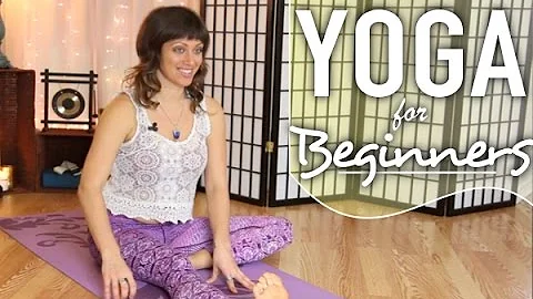 Yoga For Back Pain - Beginners Back Stretch, Sciat...