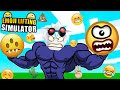 СИМУЛЯТОР КАЧКА ЭМОДЗИ! СТАЛ СУПЕР ОГРОМНЫМ КАЧКОМ! ROBLOX Emoji Lifting Simulator