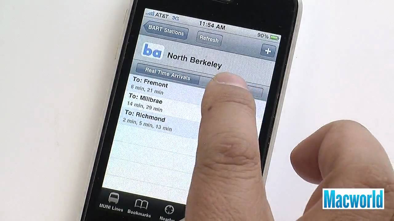 Macworld Video: iPhone apps for SF and Macworld Expo