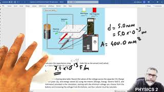 PHY102 LIVE  - CAPACITORS  AND DIELECTRICS LAB