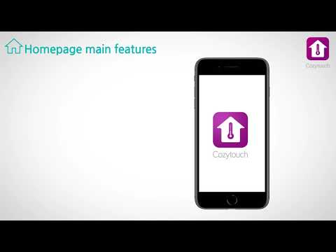 Discover Cozytouch application's features