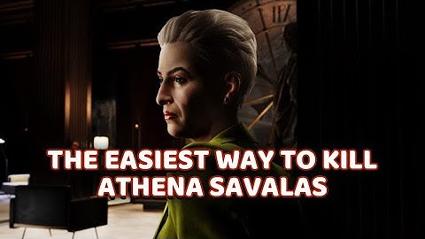 Hitman 3: The Easiest Way To Kill Athena Savalas / SASO Master Difficulty