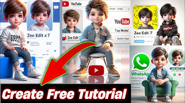 How create 3d ai social media images with ai | microsoft bing image creator