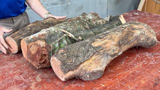 : The Ideas Of Turning Ugly Shaped Tree Logs Into Beautiful Works // Top Notch Woodworking Skills