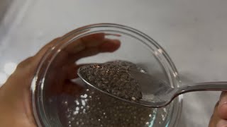 Chia seed testing!