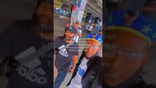 Here Is The Number 1 Man Of Eiye Cult Group In Edo Arriving In Ghana. So Cult Leaders Go On Tour?