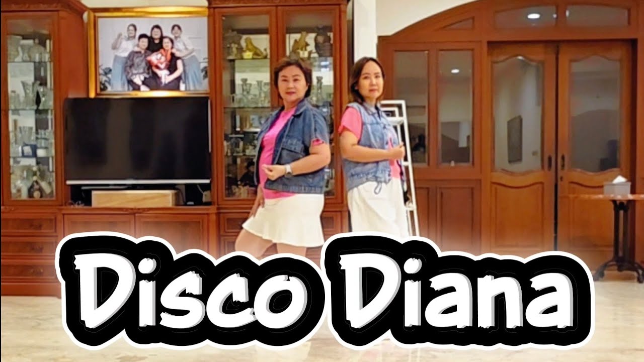 New Disco Diana - LINEDANCE|Paul Anka| Heru Tian| Improver| Lingga & Suliana|