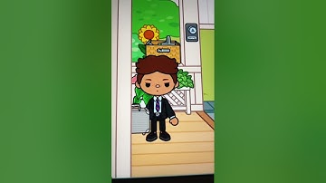 ⚠️ If this happens to you do not open the door ⚠️ #tocaboca