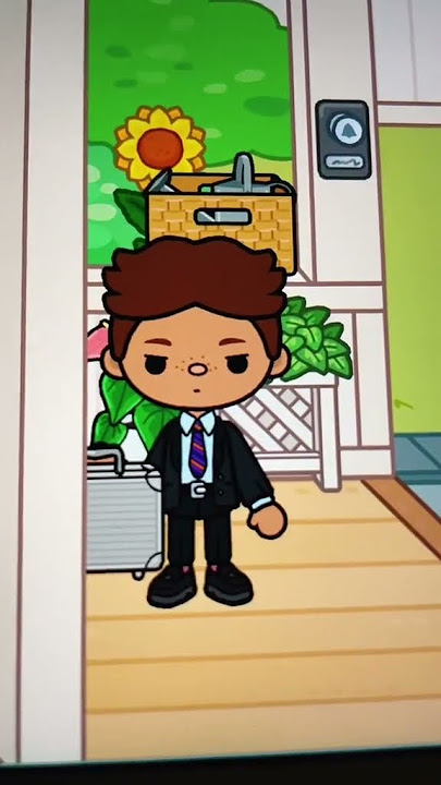 ⚠️ If this happens to you do not open the door ⚠️ #tocaboca
