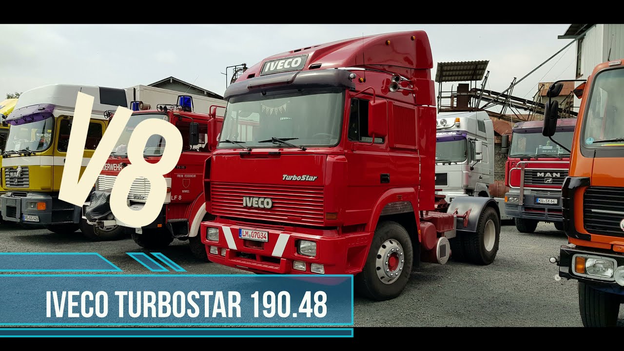 IVECO TurboStar V8 Sound 190.48 Special 17,2L open pipe Soundedsound