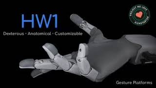 Gesture HW1 — A 10-DOF Robotic Hand & Wrist