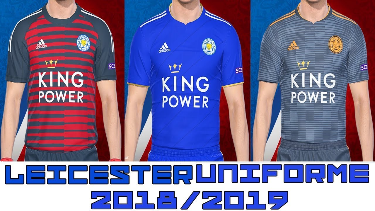 uniforme do leicester city 2019