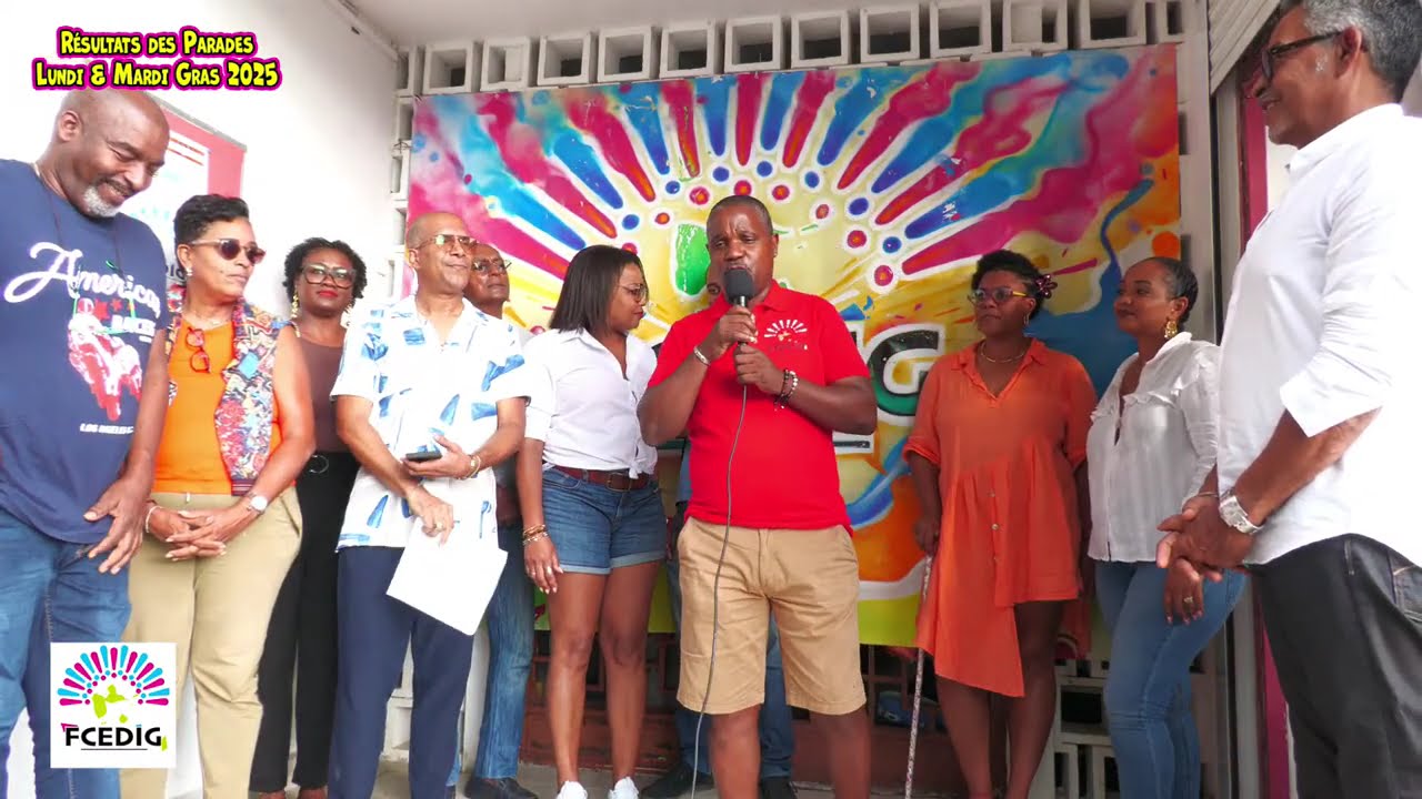 Résultats des Parades Lundi et Mardi Gras 2025 de Guadeloupe