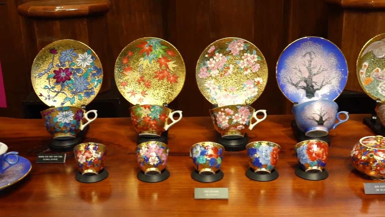 有田焼　龍峰窯　ガラスコンポート 民藝　民芸　工芸品 龍峰窯 ガラス コンポート 大 / ガラス鉢 デザート鉢 大鉢