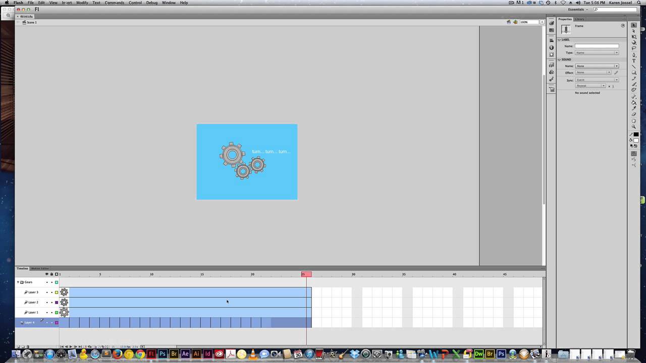 Flash Lesson 1 - YouTube