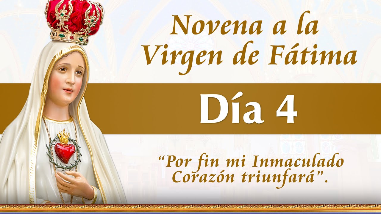 Novena a la Virgen de Fátima - Día 4 - Amor a la Iglesia #novena #