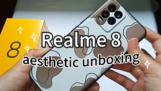 AESTHETIC REALME 8 UNBOXING 🌻 Philippines | donnamarizzz